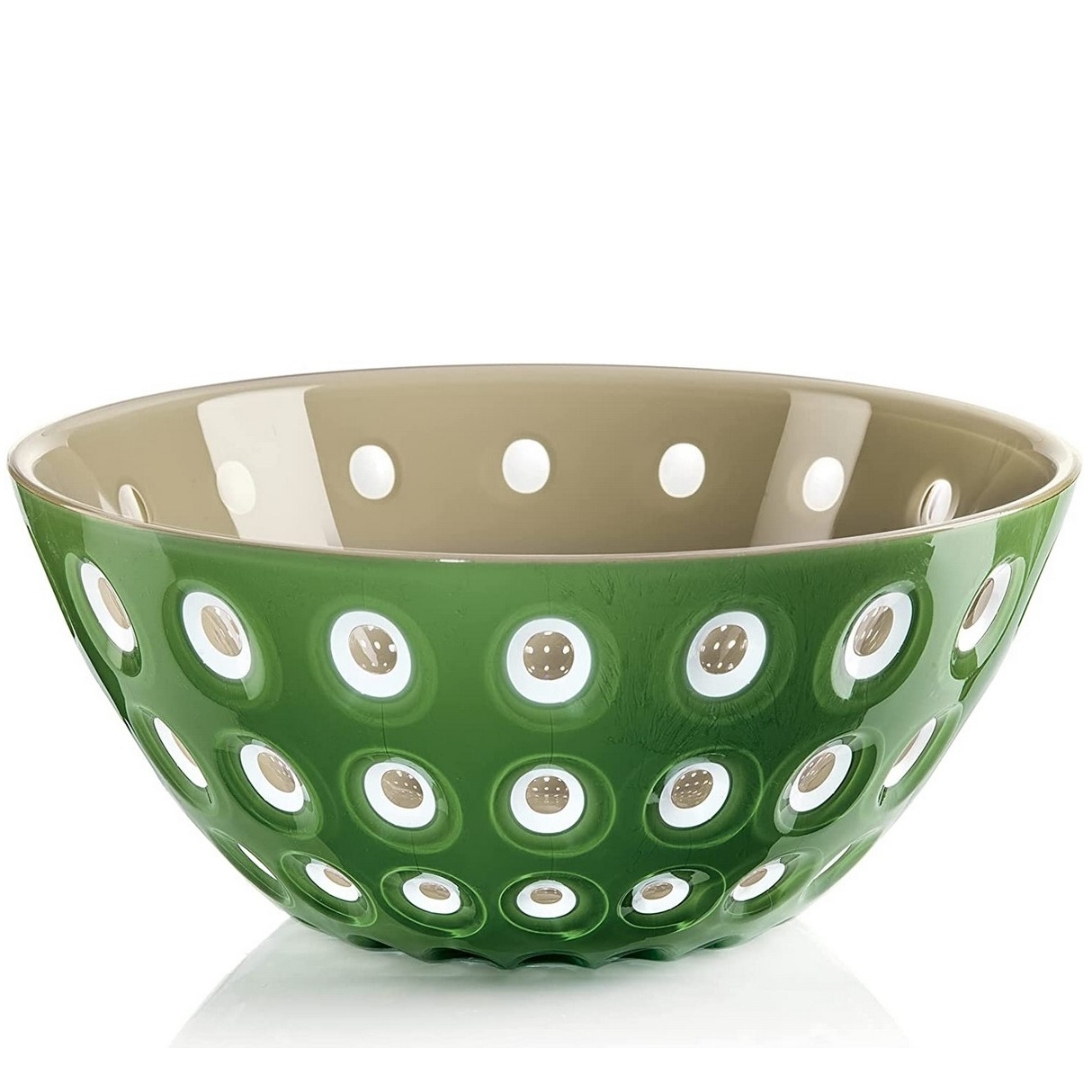 Guzzini Le Murrine Ø 25 cm ciotola contenitore verde cod.279425159 Guzzini